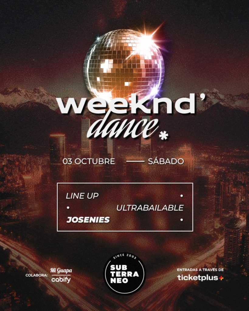 WEEKEND' DANCE Ultrabailable