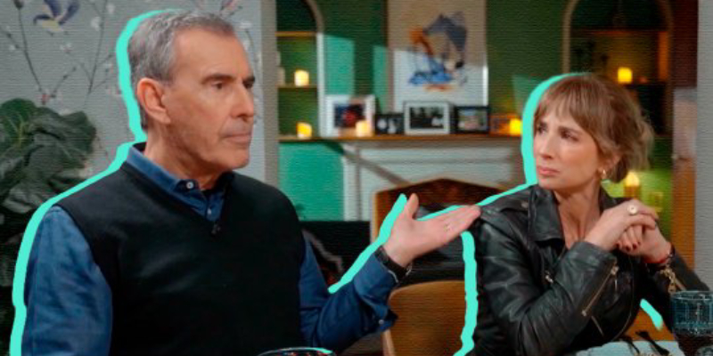Cristián Campos y María José Prieto recuerdan cómo nació su romance en una teleserie fallida