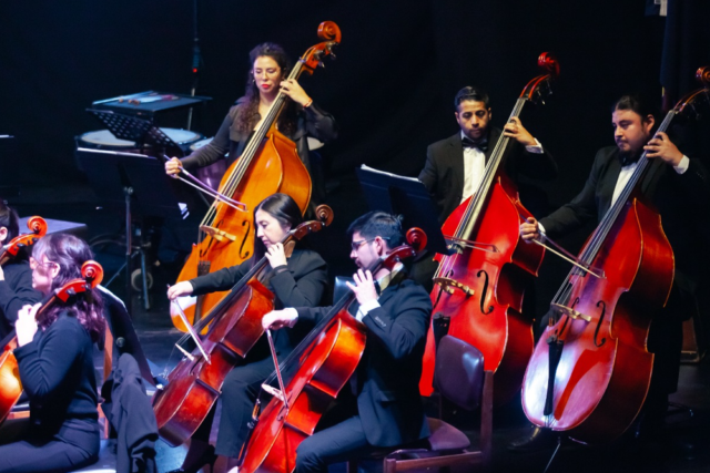 La Orquesta Sinfónica de Ñuble presenta música de cámara en Liceo Bernardo O'Higgins de Chillán