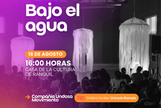 Ñuble en Movimiento presenta: “Bajo el agua” en Ránquil