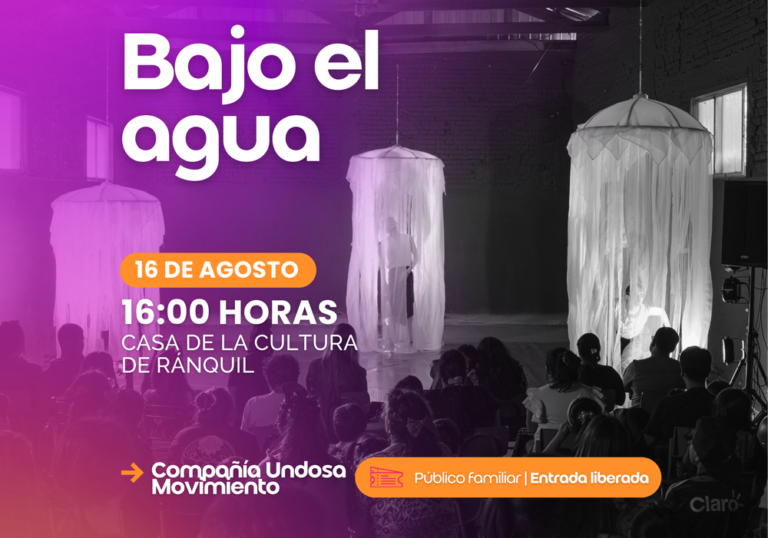 Ñuble en Movimiento presenta: “Bajo el agua” en Ránquil
