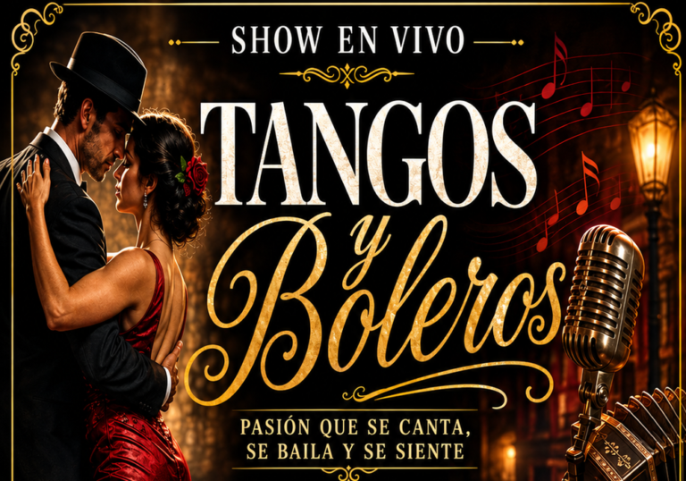 Tangos y Boleros: Pasión en Vivo