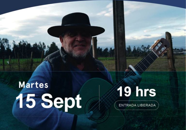 Concierto de René Inostroza: “El canto campesino a orillas del Conunhuenu”