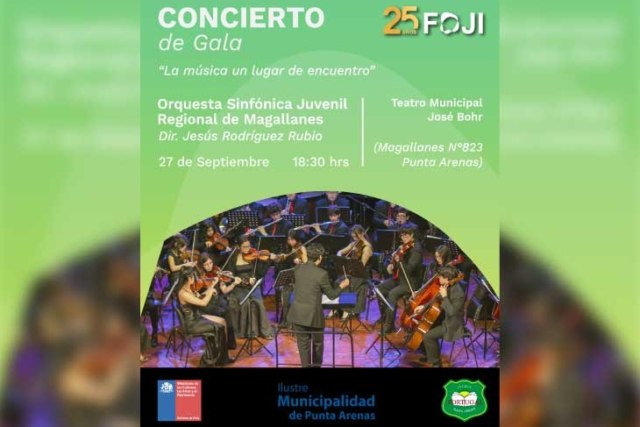 Concierto de Gala OSJR Magallanes FOJI "La música un lugar de encuentro"