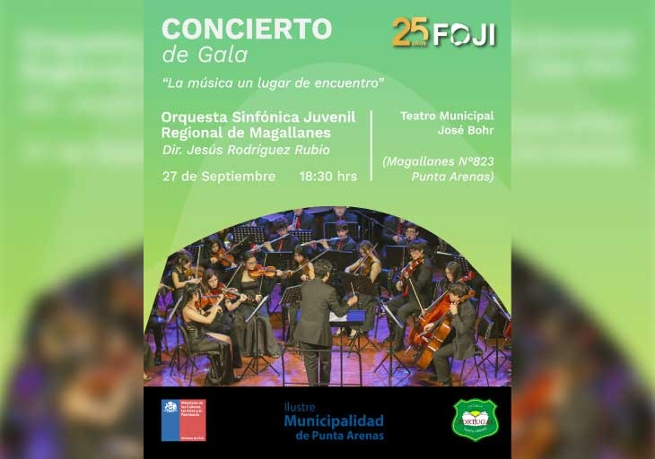 Concierto de Gala OSJR Magallanes FOJI "La música un lugar de encuentro"