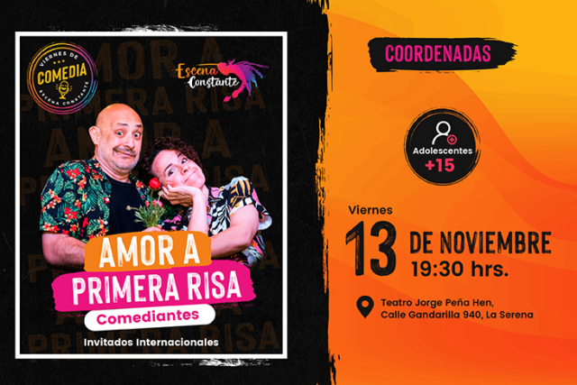 Amor a primera risa - Comediantes Internacionales