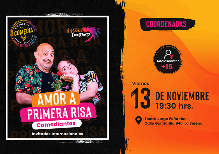 Amor a primera risa - Comediantes Internacionales