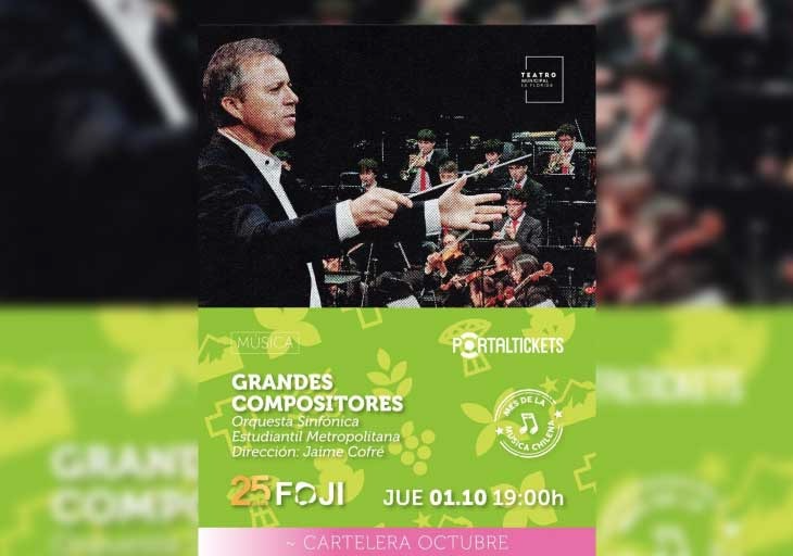 Concierto gratuito "Grandes Compositores" de FOJI