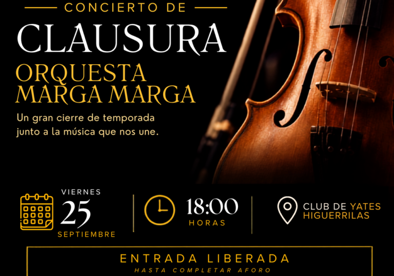 Concierto de clausura Orquesta Marga Marga