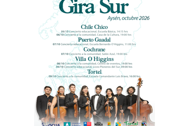 Orquesta de Cámara de la Universidad de Aysén - Gira Sur, Aysén 2026