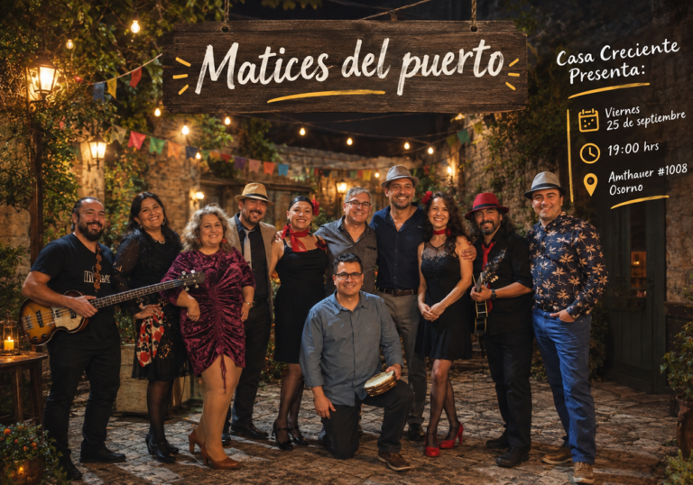 La casa creciente presenta: Matices del Puerto