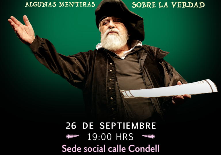 Cervantes en Comunas: Galilei Algunas Mentiras Sobre la Verdad - Corral