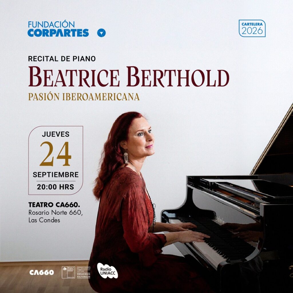 Recital de Piano Beatrice Berthold – CA660 Las Condes