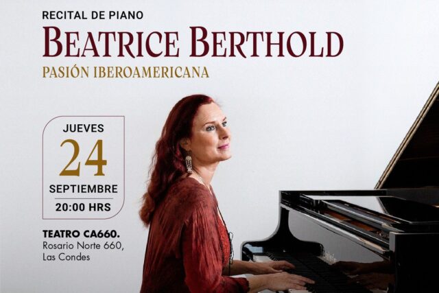 Recital de Piano Beatrice Berthold – CA660 Las Condes