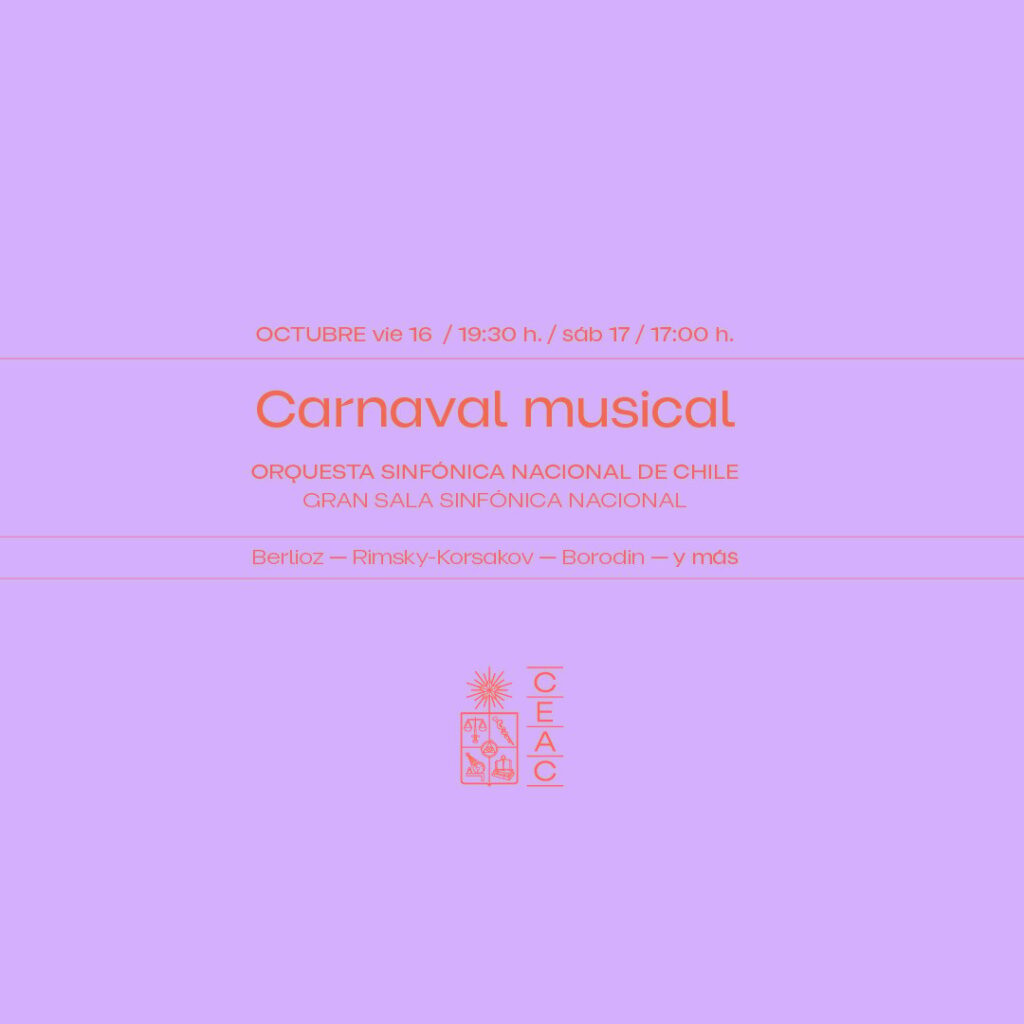 Concierto Familiar • Carnaval musical