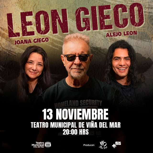 Leon Gieco -Teatro Municipal de Viña del Mar