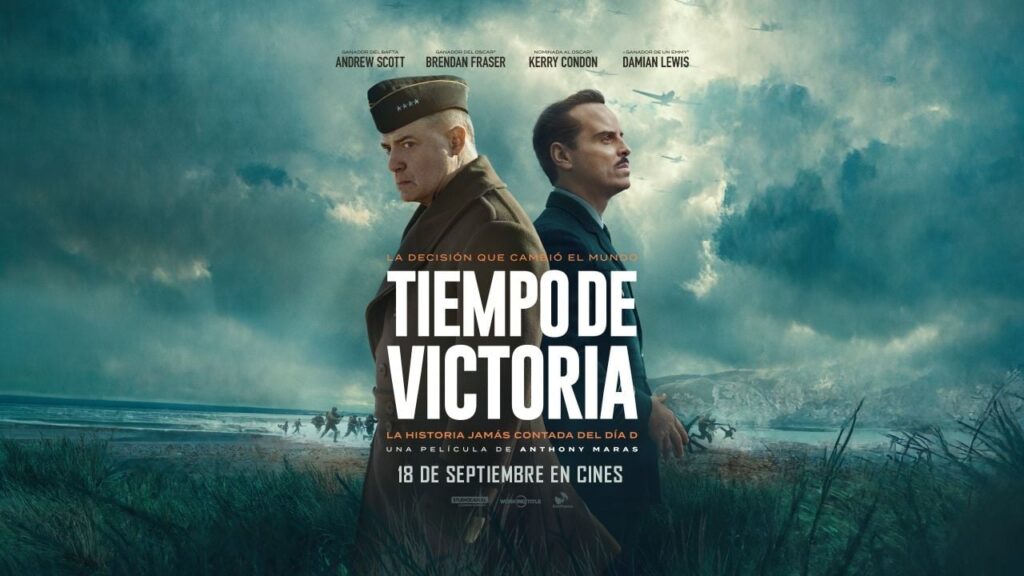 Tiempo de victoria llega a Chile con Andrew Scott y Brendan Fraser