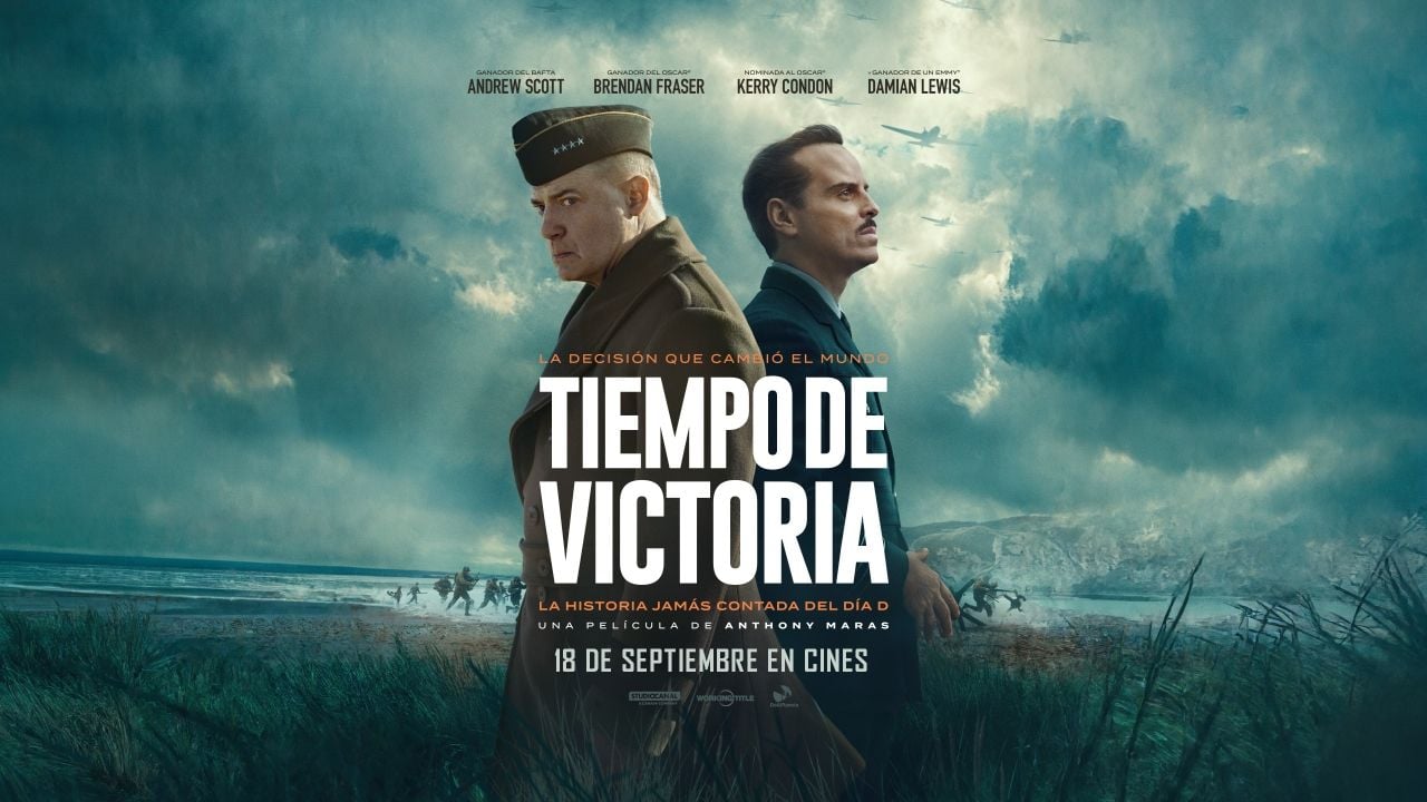 Tiempo de victoria llega a Chile con Andrew Scott y Brendan Fraser