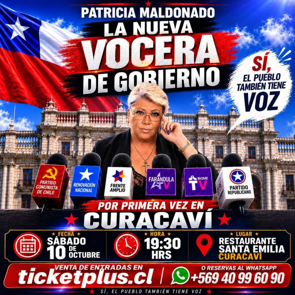 Patricia Maldonado la Nueva Vocera de Gobierno – Curacaví