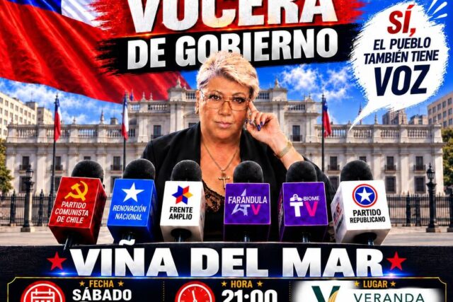 Patricia Maldonado la Nueva Vocera de Gobierno – Viña del Mar
