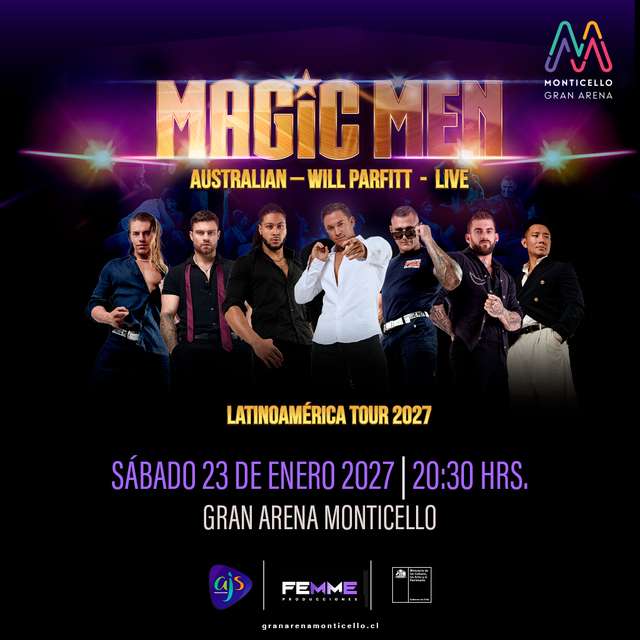 Magic Men Australia – Latinoamerica Tour 2027
