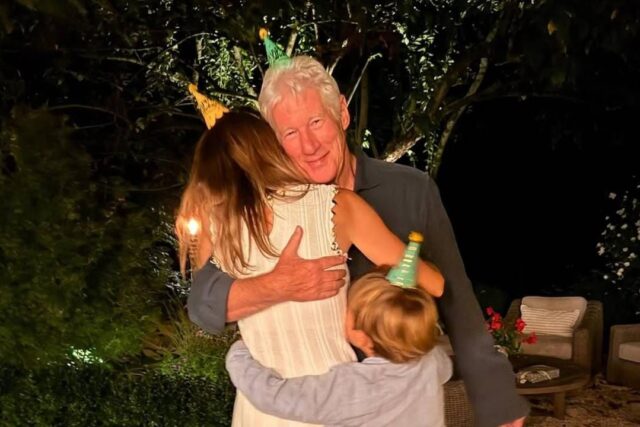 Richard Gere cumple 77 años y su mujer lo celebra con romántico mensaje