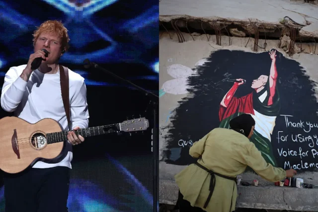 Ed Sheeran rompe su silencio y condena la ofensiva en Gaza durante su show en Filadelfia
