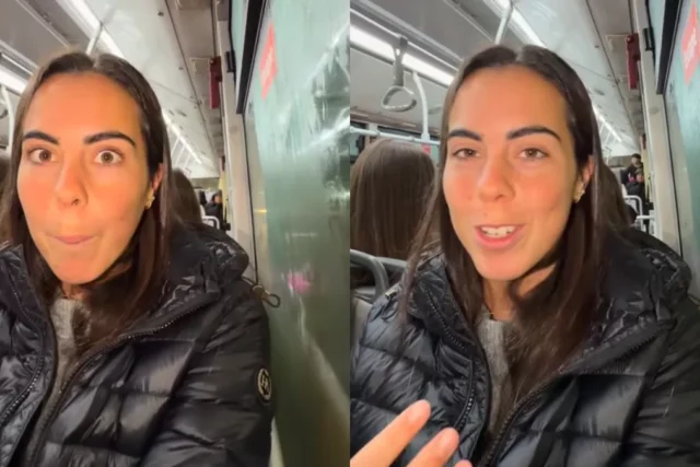 Tiktoker española alucina con paradas nocturnas en buses chilenos