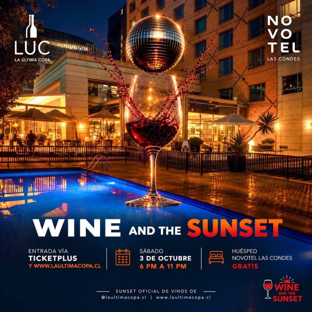 Wine And The Sunset – Santiago
