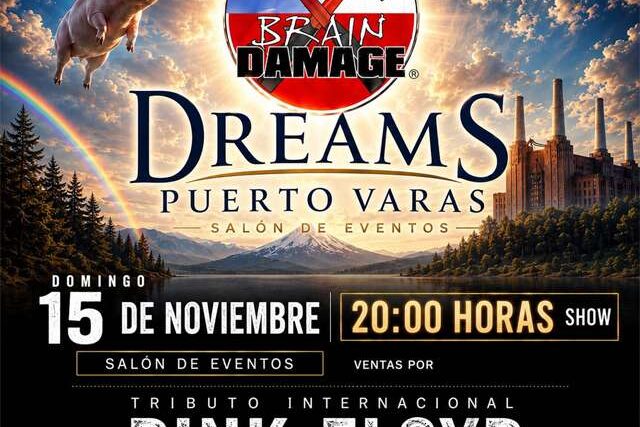 Brain Damage Tributo a Pink Floyd – Tour 25 Años