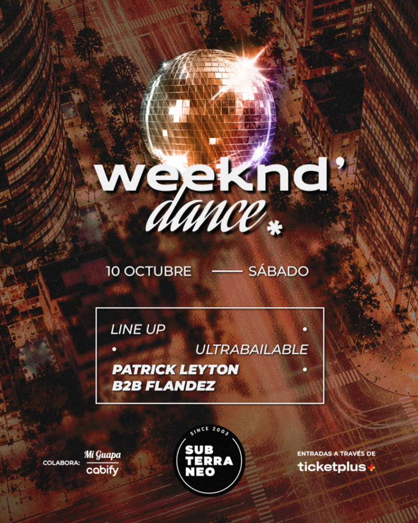 WEEKEND' DANCE Ultrabailable