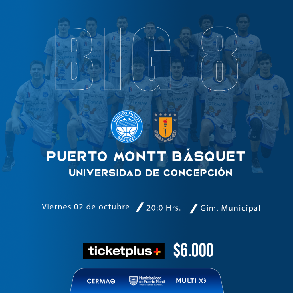 Puerto Montt Basquet Vs Udec Liga Chery By Cecinas Llanquihue