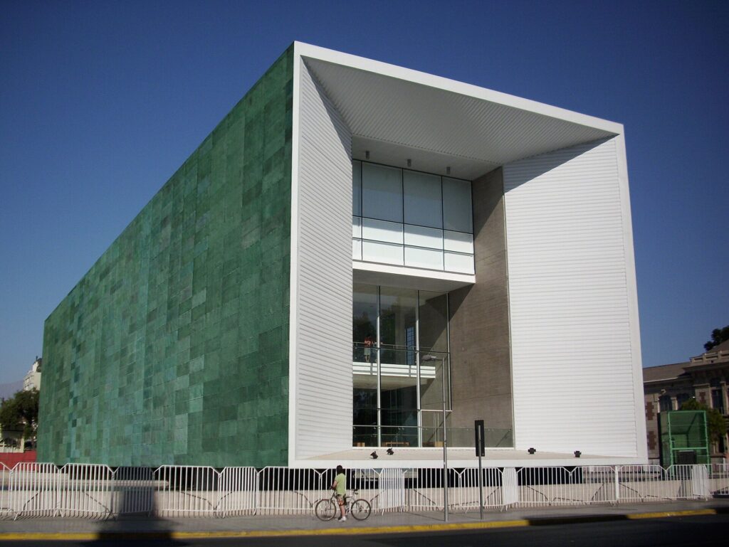Vista del recinto Museo de la Memoria y los Derechos Humanos