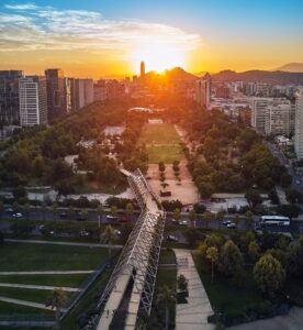 Vista del recinto Parque Araucano