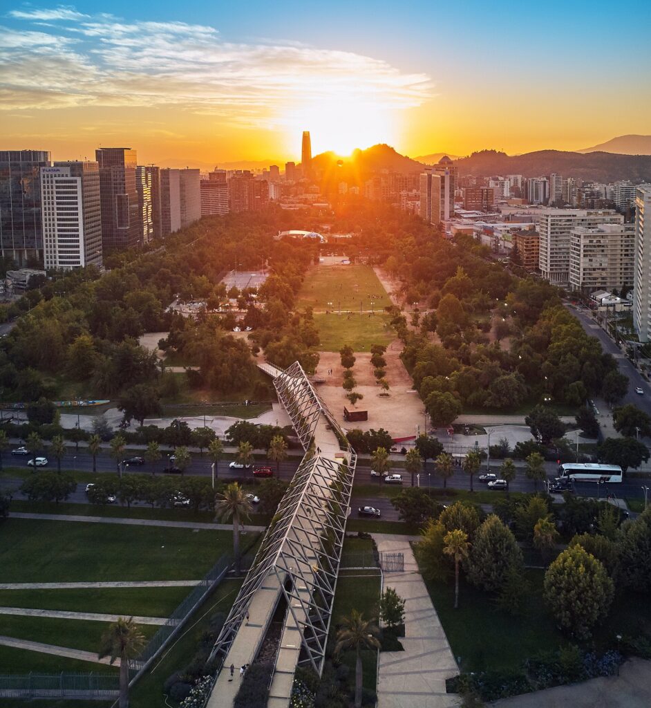 Vista del recinto Parque Araucano