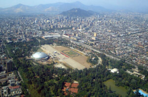 Vista del recinto Parque O'Higgins