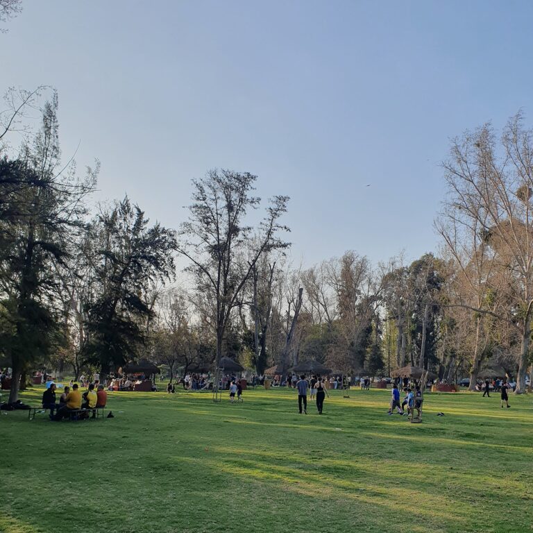 Vista del recinto Parque Padre Hurtado