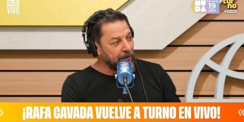 No fue en Chilevisión: Rafael Cavada reaparece en "Turno En Vivo"