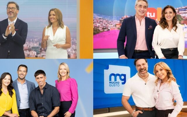 Mega arrasó en el rating matinal del 14S: el doble de TVN
