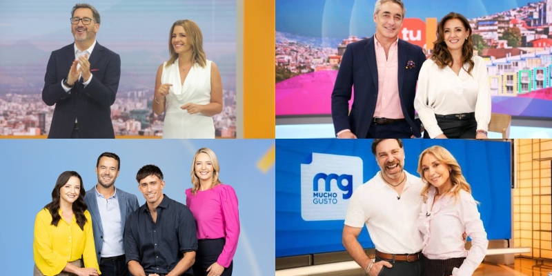 Mega arrasó en el rating matinal del 14S: el doble de TVN