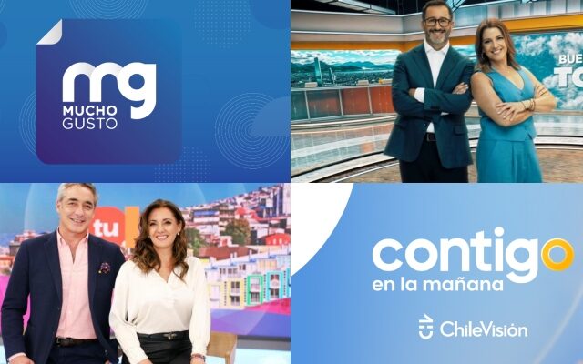 Mega lidera el rating matinal del 16 y CHV gana una reñida disputa por el segundo lugar