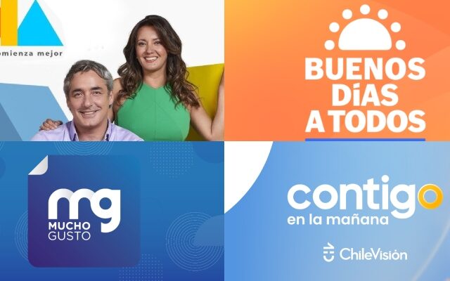 Mega lidera el rating matinal en Fiestas Patrias; Chilevisión se afianza en segundo lugar