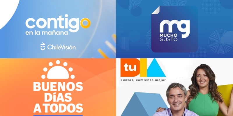 Mega gana el matinal y Chilevisión recupera el segundo puesto