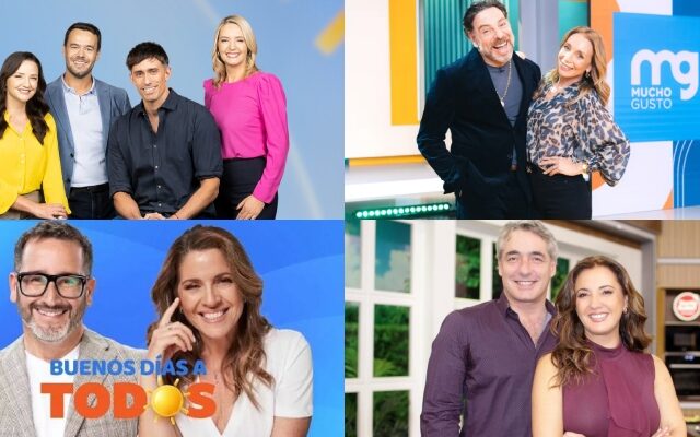 Mega lidera el rating matinal, Chilevisión recupera el segundo lugar