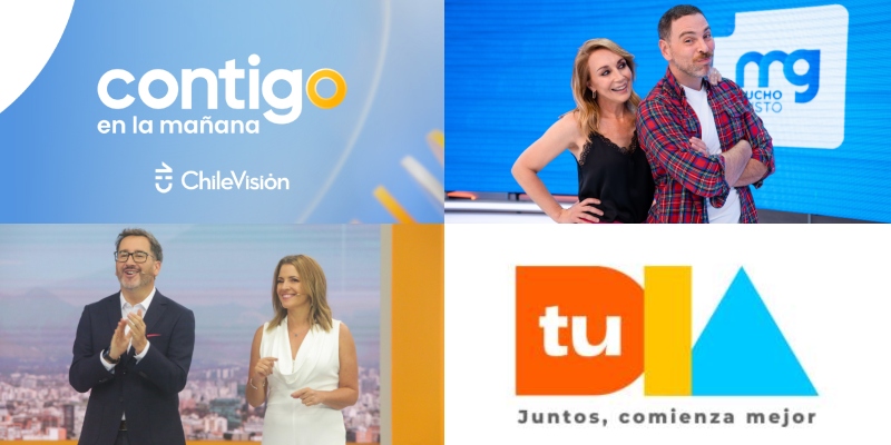 Mega repite en el rating matinal y el segundo lugar se definió por poco