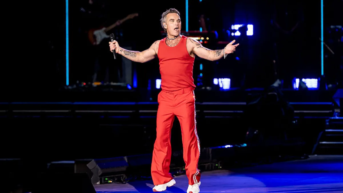 Robbie Williams tocará el 27 de septiembre en La Florida con un setlist cargado de himnos