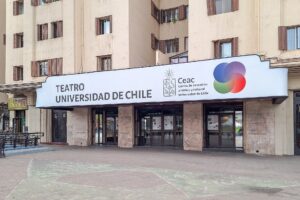 Vista del recinto Teatro Universidad de Chile