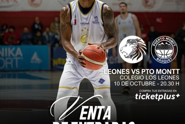 CDC Los Leones vs Puerto Montt Básquet – Liga Chery by Cecinas LLanquihue