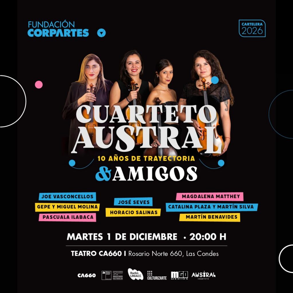 Concierto Cuarteto Austral y Amigos – CA660