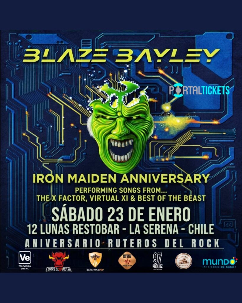 Blaze Bayley: Aniversario Iron Maiden Restobar